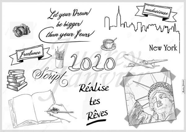 Tableau de Visualisation dessiné