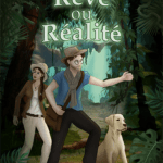Couverture du livre Rêve ou réalité, de Jean-Benoit Turc, réalisée par Audrey Janvier