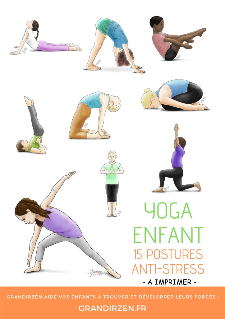 Le yoga pour les enfants - PDF à imprimer