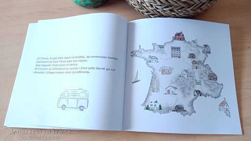 IEF - Collection des livres pour enfants des aventures d'Anatole, un héros pas tout à fait ordinaire - sur l'école à la maison et sur l'amitié au delà du handicap