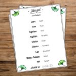 Carte de Vocabulaire de la météo jàww en wolof - collection Jàngal