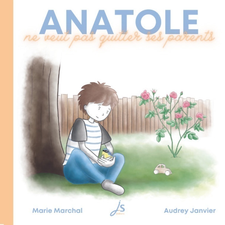 Anatole ne veut pas quitter ses parents, livre pour enfant sur la peur de dormir chez les autres, collection autour de l'IEF