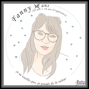 Portrait illustré d'anniversaire 