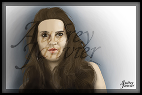Illustration Portrait Illustré Audrey Janvier